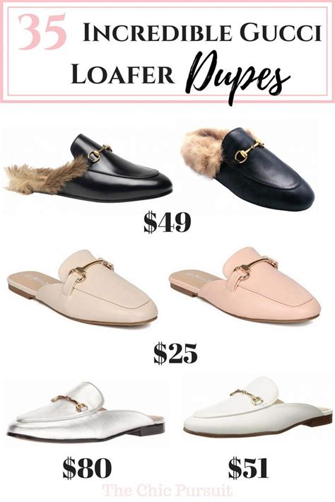 gucci slipper dupe|best gucci loafer dupes.